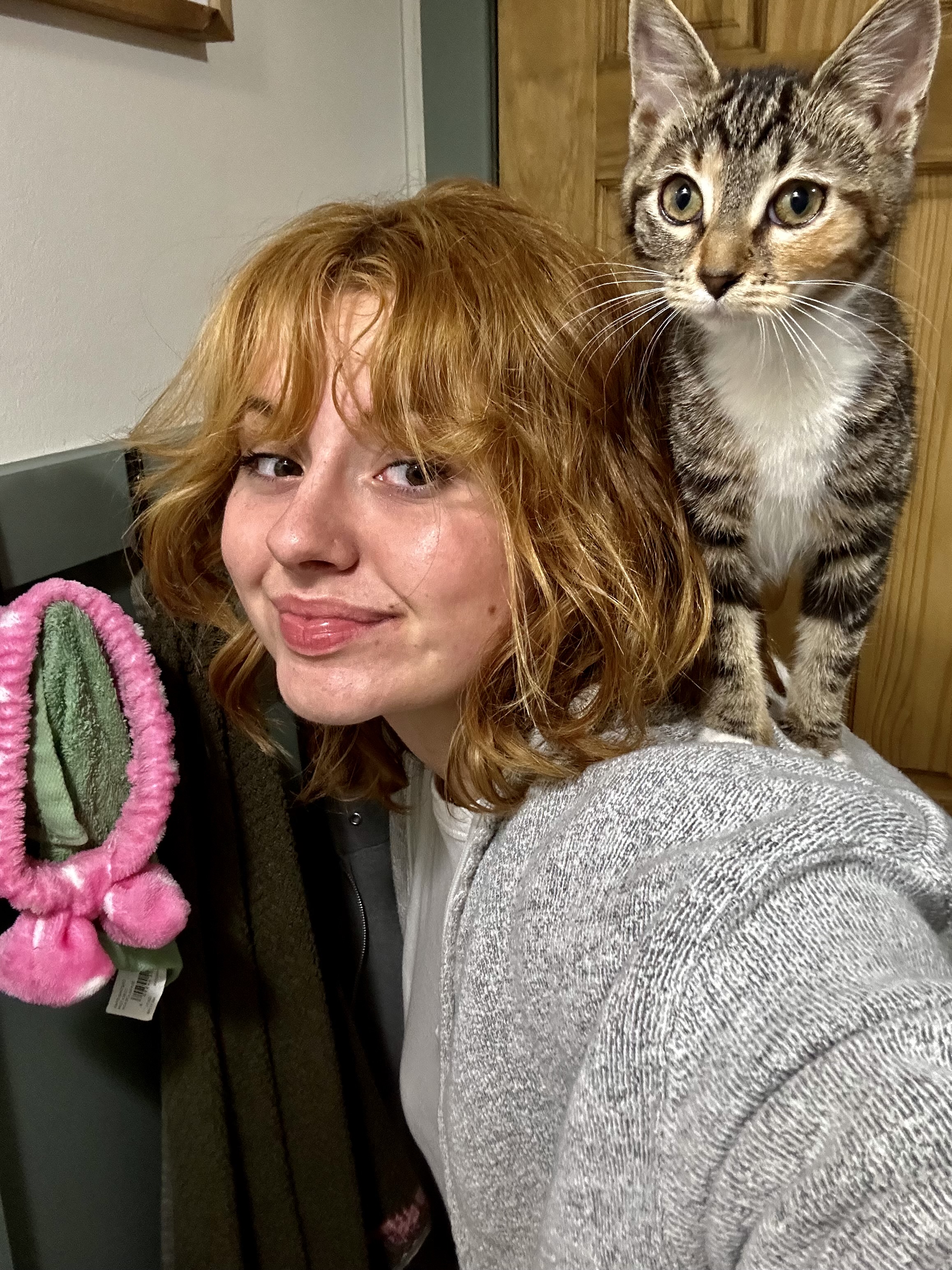 Junie with Mom
